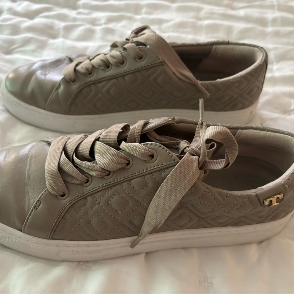 Tory Burch Marion Quilted Leather Sneakers